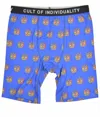 Cult Of Individuality Cult Briefs "logo" In Baby / Cobalt In Multi