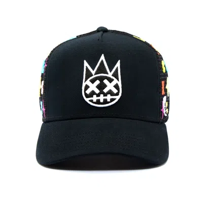 Cult Of Individuality Cult Logo Pattern Hat In Black