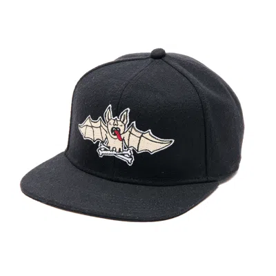 Cult Of Individuality Cult's Lucky Bastard Wool Hat In Black