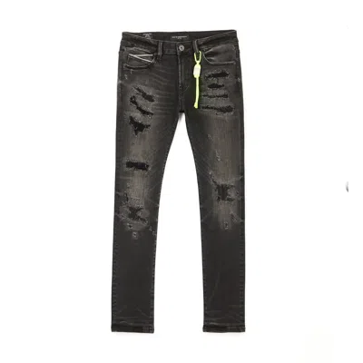 Cult Of Individuality Cult's Punk Super Skinny Jeans In Sterling