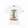 Cult Of Individuality Cult's Short Sleeve Crew Neck Tee "cracked Wall" In White