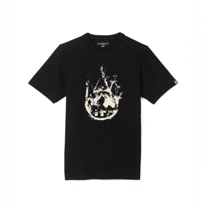 Cult Of Individuality Cult's Short Sleeve Crew Neck Tee "smoke" In Black