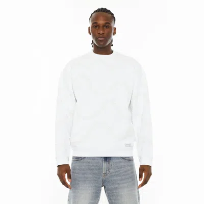 Cult Of Individuality Cult X El Alfa Crew Neck Fleece In White