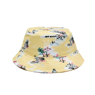 Cult Of Individuality Cult Yellow Floral Bucket Hat