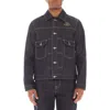 Cult Of Individuality Embroidered Denim Trucker Jacket