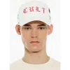 Cult Of Individuality Embroidered Logo Trucker Hat In White