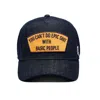 Cult Of Individuality Epic Shit Denim Trucker Hat In Blue