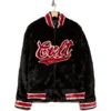 Cult Of Individuality Faux Fur Varsity Jacket