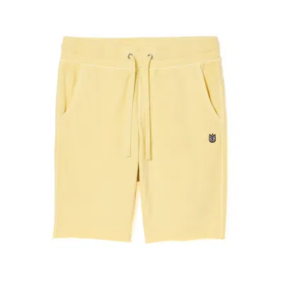 Cult Of Individuality French Terry Sweatshorts In Yellow