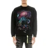 Cult Of Individuality Graphic Sweatshirt In Pirate Black
