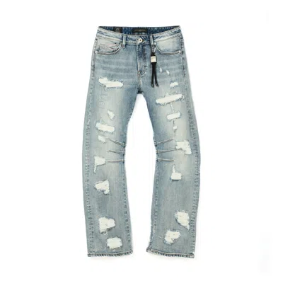 Cult Of Individuality Grunge Baggy 607 Jeans In Blue