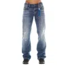 Cult Of Individuality Hagen Relaxed Jeans In Blue
