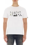 Cult Of Individuality Hip-hop 50th Anniversary Cotton Graphic T-shirt In White
