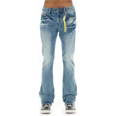 Cult Of Individuality Lenny 603 Bootcut Jeans In Blue