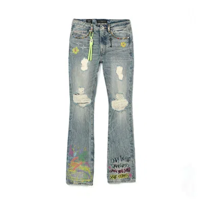 Cult Of Individuality Lenny Bootcut 603 Jeans In Blue