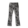 Cult Of Individuality Lenny Bootcut Jeans In Black