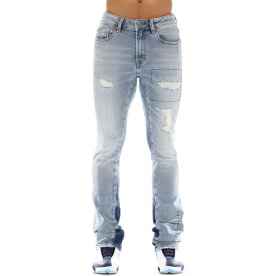 CULT OF INDIVIDUALITY CULT OF INDIVIDUALITY LENNY RIPPED BOOTCUT JEANS