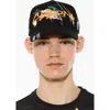Cult Of Individuality Logo Graphic Trucker Hat In Black