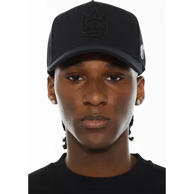 Cult Of Individuality Logo Trucker Hat In Black