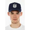 Cult Of Individuality Logo Trucker Hat In Blue