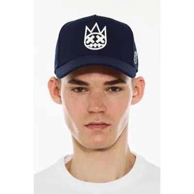 Cult Of Individuality Logo Trucker Hat In Blue