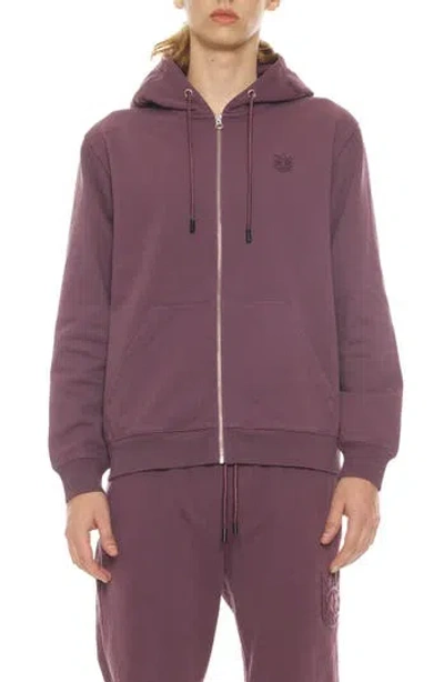 CULT OF INDIVIDUALITY CULT OF INDIVIDUALITY LOGO ZIP-UP HOODIE