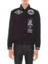 CULT OF INDIVIDUALITY MEN'S APPLIQUÉ DENIM JACKET