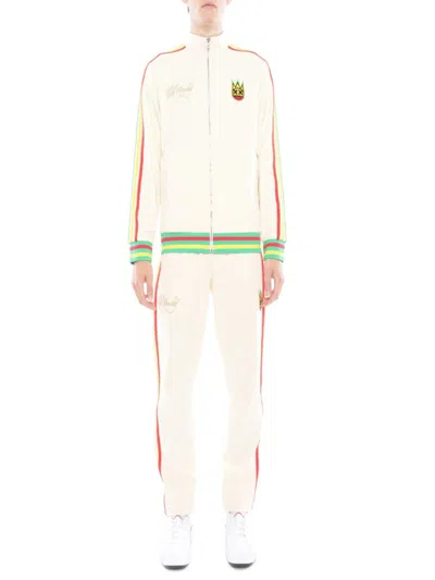 Cult Of Individuality Men's Bob Marley 2-piece Track Suit In Cream