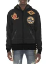 CULT OF INDIVIDUALITY MEN'S EMBROIDERED ZIP UP HOODIE
