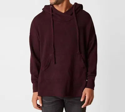 Cult Of Individuality Men's Hoodie In Merlot In Red