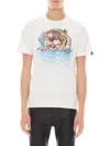 CULT OF INDIVIDUALITY MEN'S LUCKY BASTARD TIGER GRAPHIC TEE