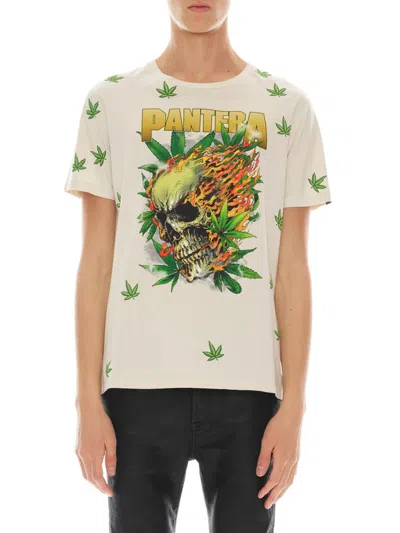 Cult Of Individuality Men's Pantera 420 Graphic Tee In Cream