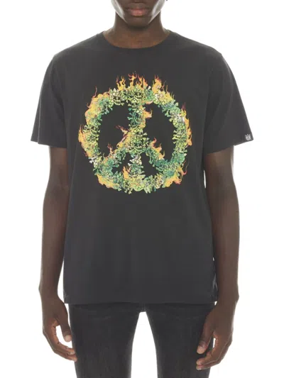 Cult Of Individuality Men's Peace In Chaos Graphic Tee In Grey