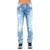 Cult Of Individuality Men's Rocker Premium Stretch Jeans In Dune In Blue