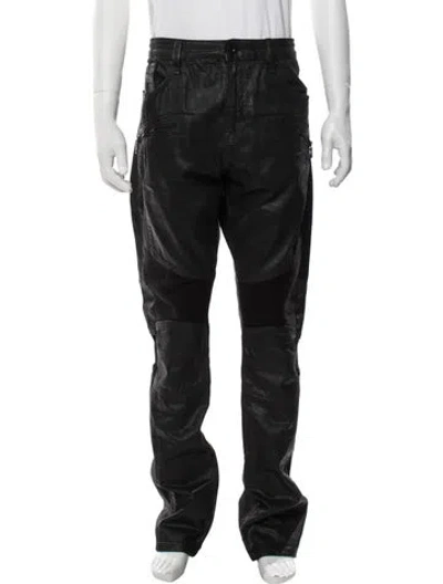 Pre-owned Cult Of Individuality Moto Jeans In Black