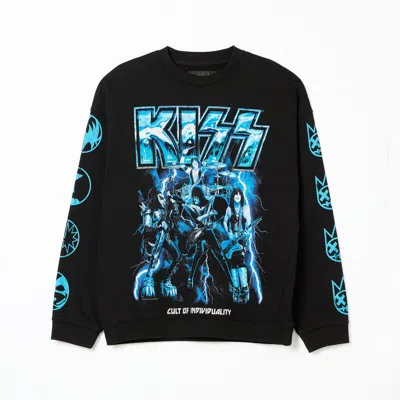 CULT OF INDIVIDUALITY NOVELTY FLEECE CREW SWEATSHIRT