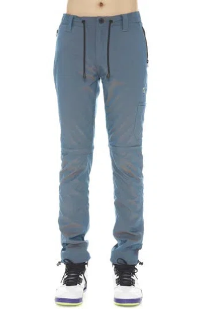 Cult Of Individuality Nylon Sweatpants In Seafoam