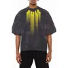 Cult Of Individuality Oversize Graphic T-shirt In Gray