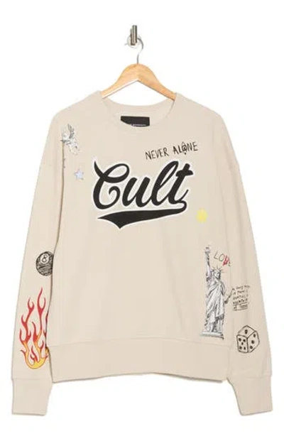 Cult Of Individuality Pullover Sweatshirt In Multi