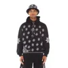 Cult Of Individuality Pullover Sweatshirt In Paisley In Black