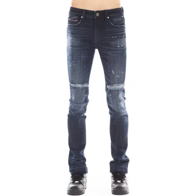 CULT OF INDIVIDUALITY CULT OF INDIVIDUALITY PUNK DISTRESSED SUPER SKINNY JEANS