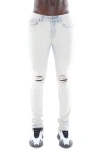 CULT OF INDIVIDUALITY CULT OF INDIVIDUALITY PUNK DISTRESSED SUPER SKINNY JEANS