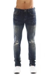 CULT OF INDIVIDUALITY CULT OF INDIVIDUALITY PUNK DISTRESSED SUPERSKINNY JEANS