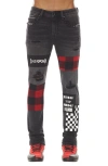 CULT OF INDIVIDUALITY PUNK RIP & REPAIR SUPER SKINNY JEANS