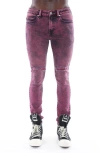 CULT OF INDIVIDUALITY CULT OF INDIVIDUALITY PUNK RIPPED SUPER SKINNY JEANS