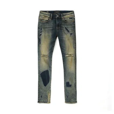 Cult Of Individuality Punk Super Skinny 601 Jeans In Blue