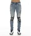 Cult Of Individuality Punk Super Skinny Jeans In Grey