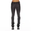Cult Of Individuality Punk Super Skinny In Black In Black