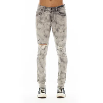 Cult Of Individuality Punk Super Skinny In Cinder In Grey