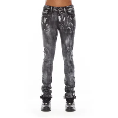 Cult Of Individuality Punk Super Skinny In Phantom In Black